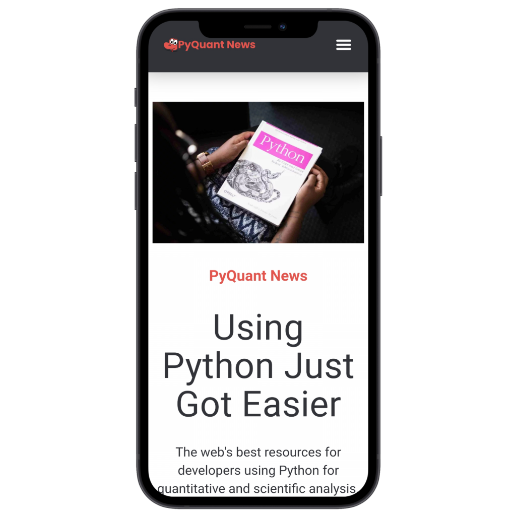The PyQuant Newsletter